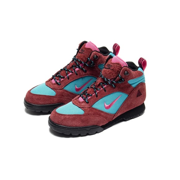 Nike ACG Torre Mid Waterproof Team Red Dusty Cactus Shoes Men's 12.5 FD0212-600